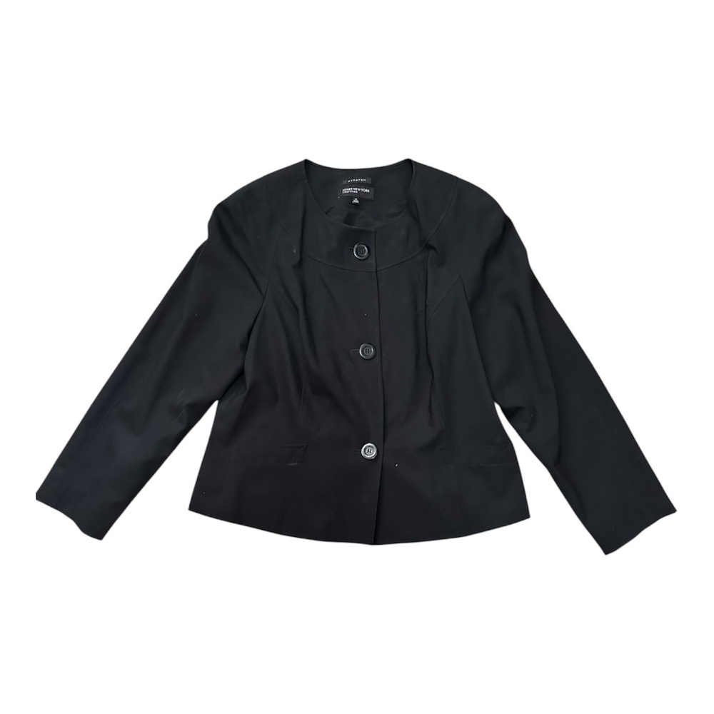 Jones New York Black Structured Blazer